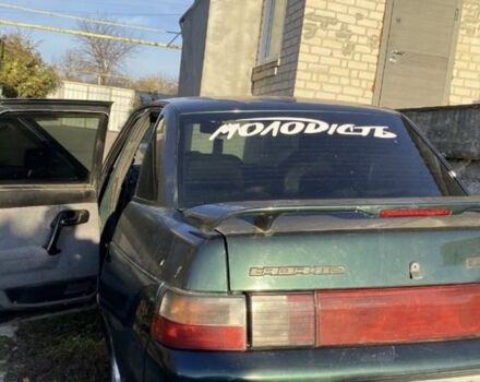 Зелений ВАЗ 2110, об'ємом двигуна 1.6 л та пробігом 238 тис. км за 1300 $, фото 2 на Automoto.ua