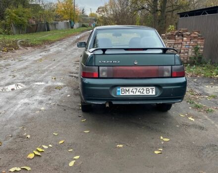 Зеленый ВАЗ 2110, объемом двигателя 1.5 л и пробегом 280 тыс. км за 1300 $, фото 1 на Automoto.ua