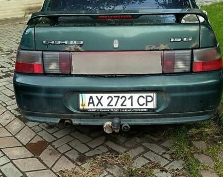 Зеленый ВАЗ 2110, объемом двигателя 1.5 л и пробегом 220 тыс. км за 1200 $, фото 2 на Automoto.ua