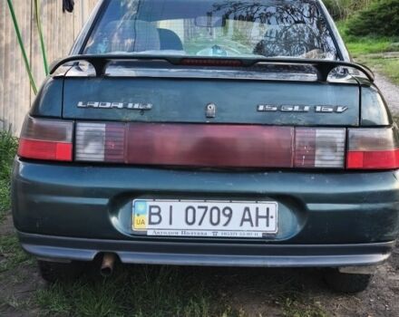 Зеленый ВАЗ 2110, объемом двигателя 1.5 л и пробегом 250 тыс. км за 1100 $, фото 3 на Automoto.ua