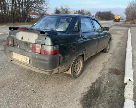 Зеленый ВАЗ 2110, объемом двигателя 1.5 л и пробегом 270 тыс. км за 650 $, фото 3 на Automoto.ua