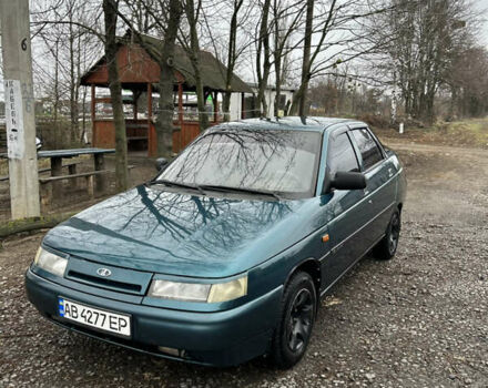 Зеленый ВАЗ 2110, объемом двигателя 1.5 л и пробегом 240 тыс. км за 1700 $, фото 2 на Automoto.ua