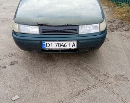 Зеленый ВАЗ 2110, объемом двигателя 1.5 л и пробегом 434 тыс. км за 520 $, фото 2 на Automoto.ua