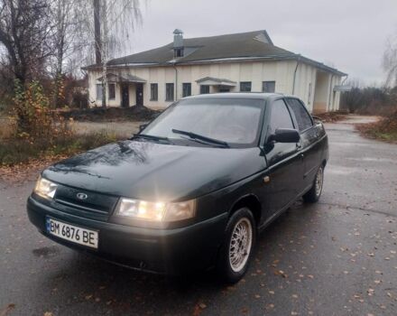 Зеленый ВАЗ 2110, объемом двигателя 1.5 л и пробегом 1 тыс. км за 1600 $, фото 1 на Automoto.ua