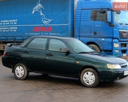 Зеленый ВАЗ 2110, объемом двигателя 1.5 л и пробегом 190 тыс. км за 1250 $, фото 1 на Automoto.ua