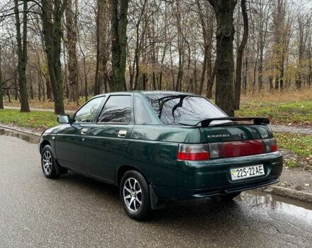 Зеленый ВАЗ 2110, объемом двигателя 1 л и пробегом 137 тыс. км за 1550 $, фото 2 на Automoto.ua