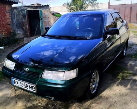 Зеленый ВАЗ 2110, объемом двигателя 1.5 л и пробегом 200 тыс. км за 1750 $, фото 4 на Automoto.ua