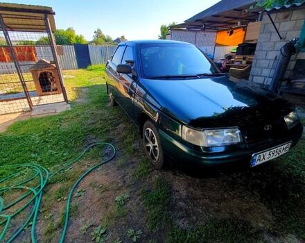 Зеленый ВАЗ 2110, объемом двигателя 1.5 л и пробегом 200 тыс. км за 1750 $, фото 1 на Automoto.ua