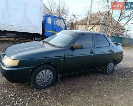 Зеленый ВАЗ 2110, объемом двигателя 1.5 л и пробегом 195 тыс. км за 1599 $, фото 3 на Automoto.ua