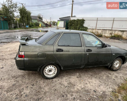 Зеленый ВАЗ 2110, объемом двигателя 1.5 л и пробегом 249 тыс. км за 1500 $, фото 1 на Automoto.ua
