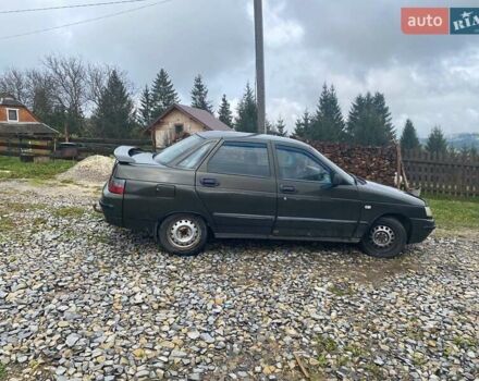Зеленый ВАЗ 2110, объемом двигателя 1.5 л и пробегом 378 тыс. км за 1800 $, фото 4 на Automoto.ua