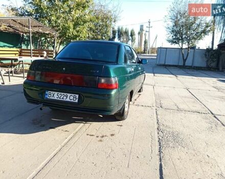 Зеленый ВАЗ 2110, объемом двигателя 1.6 л и пробегом 199 тыс. км за 1900 $, фото 3 на Automoto.ua
