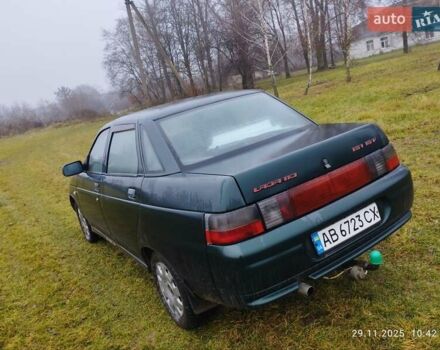 Зелений ВАЗ 2110, об'ємом двигуна 1.6 л та пробігом 293 тис. км за 1200 $, фото 5 на Automoto.ua
