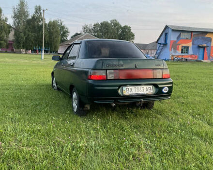 Зеленый ВАЗ 2110, объемом двигателя 1.5 л и пробегом 210 тыс. км за 1000 $, фото 3 на Automoto.ua