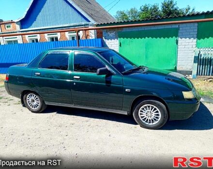 Зеленый ВАЗ 2110, объемом двигателя 1.5 л и пробегом 180 тыс. км за 2100 $, фото 4 на Automoto.ua