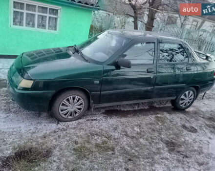 Зеленый ВАЗ 2110, объемом двигателя 1.5 л и пробегом 246 тыс. км за 2000 $, фото 2 на Automoto.ua