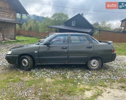 Зеленый ВАЗ 2110, объемом двигателя 1.5 л и пробегом 378 тыс. км за 1800 $, фото 1 на Automoto.ua