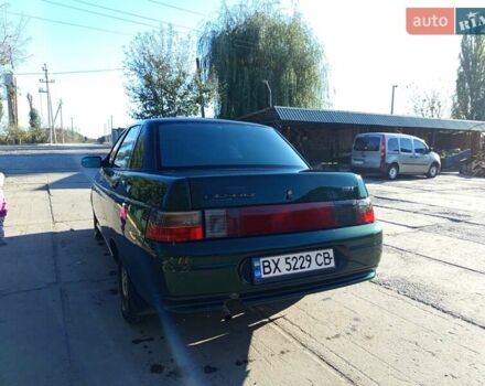 Зеленый ВАЗ 2110, объемом двигателя 1.6 л и пробегом 199 тыс. км за 1900 $, фото 2 на Automoto.ua