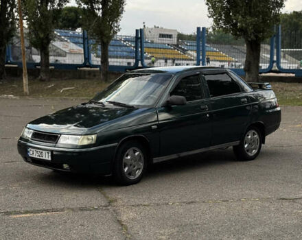 Зелений ВАЗ 2110, об'ємом двигуна 1.5 л та пробігом 254 тис. км за 2100 $, фото 1 на Automoto.ua