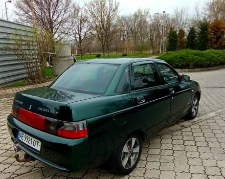 Зеленый ВАЗ 2110, объемом двигателя 1.5 л и пробегом 322 тыс. км за 2600 $, фото 2 на Automoto.ua