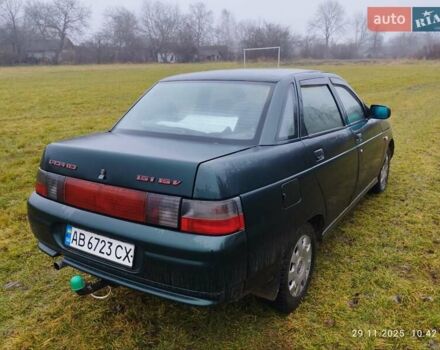 Зелений ВАЗ 2110, об'ємом двигуна 1.6 л та пробігом 293 тис. км за 1200 $, фото 4 на Automoto.ua