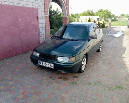 Зеленый ВАЗ 2110, объемом двигателя 1.5 л и пробегом 320 тыс. км за 2200 $, фото 1 на Automoto.ua