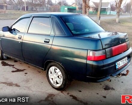 Зеленый ВАЗ 2110, объемом двигателя 1.6 л и пробегом 201 тыс. км за 1850 $, фото 3 на Automoto.ua