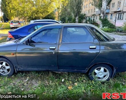 Зеленый ВАЗ 2110, объемом двигателя 1.6 л и пробегом 200 тыс. км за 500 $, фото 1 на Automoto.ua