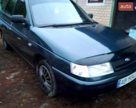 Зеленый ВАЗ 2110, объемом двигателя 1.6 л и пробегом 208 тыс. км за 1650 $, фото 1 на Automoto.ua