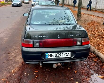 Зеленый ВАЗ 2110, объемом двигателя 1.6 л и пробегом 225 тыс. км за 2250 $, фото 2 на Automoto.ua