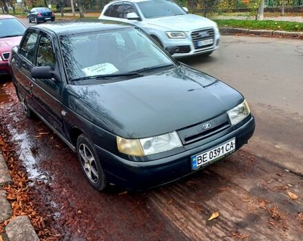 Зеленый ВАЗ 2110, объемом двигателя 1.6 л и пробегом 225 тыс. км за 2250 $, фото 5 на Automoto.ua