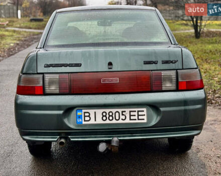 Зелений ВАЗ 2110, об'ємом двигуна 1.6 л та пробігом 200 тис. км за 1999 $, фото 4 на Automoto.ua