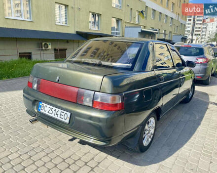 Зеленый ВАЗ 2110, объемом двигателя 1.6 л и пробегом 200 тыс. км за 2100 $, фото 4 на Automoto.ua