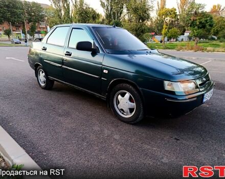 Зеленый ВАЗ 2110, объемом двигателя 1.5 л и пробегом 168 тыс. км за 1850 $, фото 4 на Automoto.ua