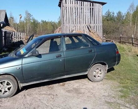 Зеленый ВАЗ 2110, объемом двигателя 1.6 л и пробегом 226 тыс. км за 1900 $, фото 2 на Automoto.ua