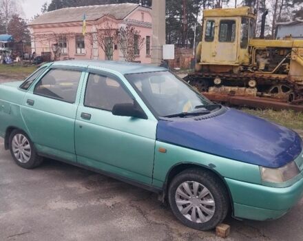 Зеленый ВАЗ 2110, объемом двигателя 0 л и пробегом 170 тыс. км за 1200 $, фото 1 на Automoto.ua