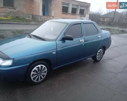 Зеленый ВАЗ 2110, объемом двигателя 1.6 л и пробегом 163 тыс. км за 1950 $, фото 3 на Automoto.ua