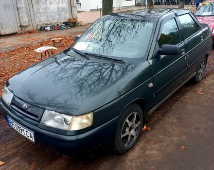 Зеленый ВАЗ 2110, объемом двигателя 1.6 л и пробегом 225 тыс. км за 2250 $, фото 4 на Automoto.ua