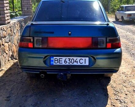 Зелений ВАЗ 2110, об'ємом двигуна 1.6 л та пробігом 170 тис. км за 1500 $, фото 4 на Automoto.ua