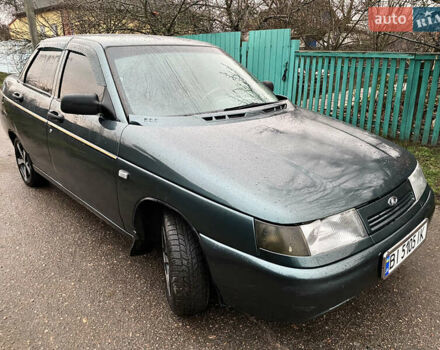 Зеленый ВАЗ 2110, объемом двигателя 1.6 л и пробегом 196 тыс. км за 1750 $, фото 5 на Automoto.ua