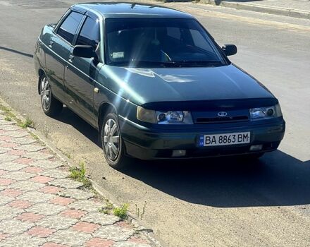 Зеленый ВАЗ 2110, объемом двигателя 1.6 л и пробегом 135 тыс. км за 2400 $, фото 1 на Automoto.ua