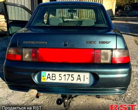 Зеленый ВАЗ 2110, объемом двигателя 1.6 л и пробегом 198 тыс. км за 2100 $, фото 3 на Automoto.ua