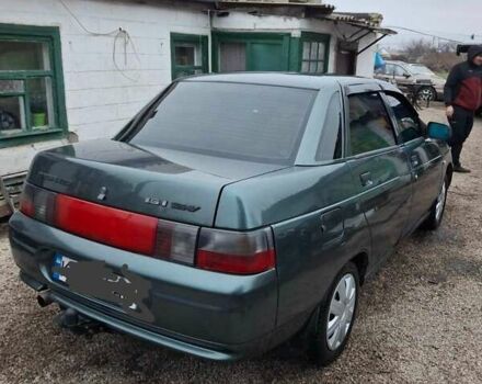 Зеленый ВАЗ 2110, объемом двигателя 1.6 л и пробегом 190 тыс. км за 2400 $, фото 1 на Automoto.ua