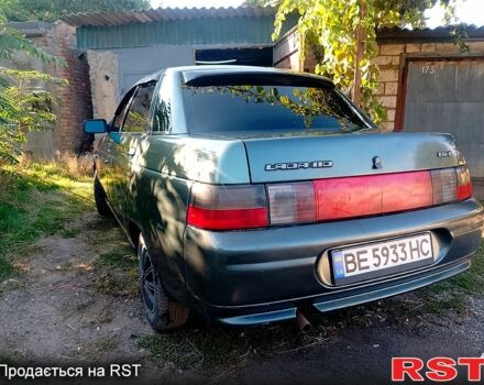 Зеленый ВАЗ 2110, объемом двигателя 1.6 л и пробегом 225 тыс. км за 1700 $, фото 3 на Automoto.ua