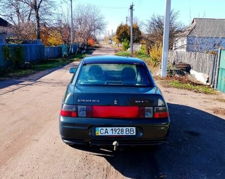 Зелений ВАЗ 2110, об'ємом двигуна 1.6 л та пробігом 165 тис. км за 2100 $, фото 2 на Automoto.ua