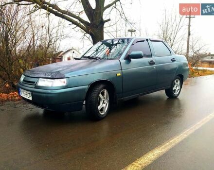 Зелений ВАЗ 2110, об'ємом двигуна 1.6 л та пробігом 200 тис. км за 1300 $, фото 3 на Automoto.ua