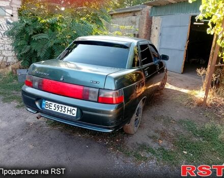 Зеленый ВАЗ 2110, объемом двигателя 1.6 л и пробегом 225 тыс. км за 1700 $, фото 5 на Automoto.ua