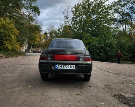 Зеленый ВАЗ 2110, объемом двигателя 1.6 л и пробегом 135 тыс. км за 2600 $, фото 4 на Automoto.ua