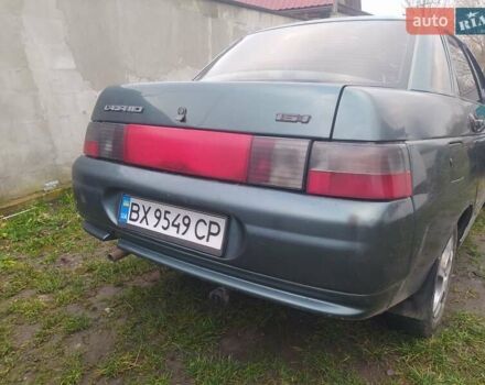 Зелений ВАЗ 2110, об'ємом двигуна 1.6 л та пробігом 200 тис. км за 1300 $, фото 4 на Automoto.ua