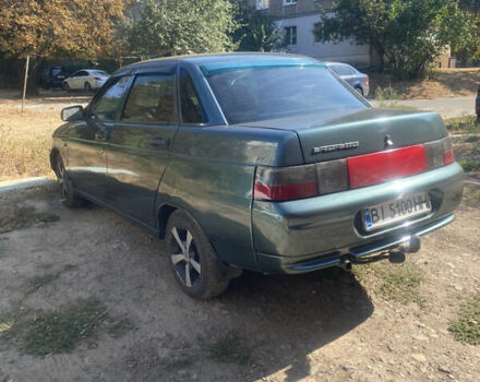 Зелений ВАЗ 2110, об'ємом двигуна 1.6 л та пробігом 220 тис. км за 1950 $, фото 2 на Automoto.ua